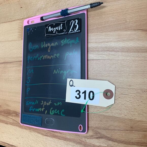 Ben Hogan Polo Shirt Mens S Small Niagra Blue Striped Performance Golf - Picture 10 of 11